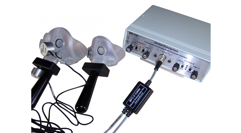 美国 Glottal 言语发音空气动力学系统/气流气压仪 MS110