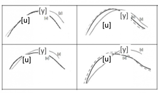 Comparing the effect of pronunciation and ultrasound trainings to pronunciation training only for the improvement of the production of the French /y/-/u/ contrast by four Japanese learners of