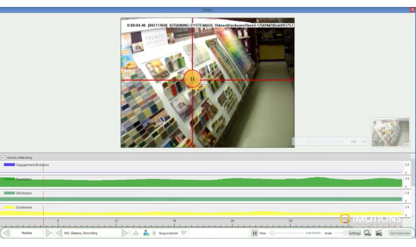 移动眼控眼镜与iMotions结合的应用