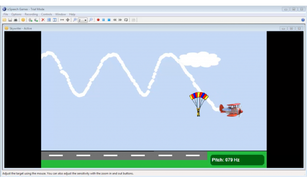 icSpeech语音训练游戏Skywriter