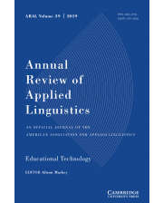 Annual Review of Applied Linguistics