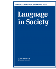 Language in Society