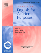 Journal of English for Academic Purposes