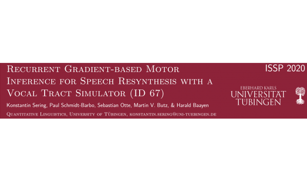 12th ISSP论文和视频回放05—RECURRENT GRADIENT-BASED MOTOR INFERENCE FOR SPEECH RESYNTHESIS WITH A VOCAL TRACT SIMULATOR